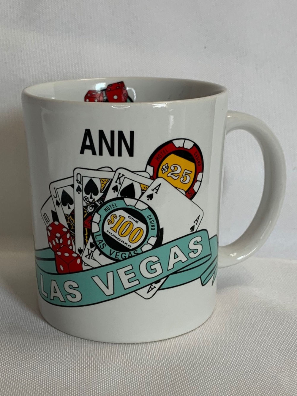 New! Las Vegas Personalized Coffee or Tea Mug!